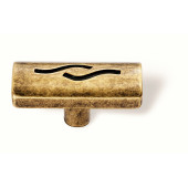86-126 Siro Designs Pueblo - 40mm Knob in Antique Brass
