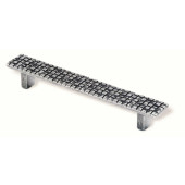 90-108-AP Siro Designs Mosaic - 358mm Appliance Pull in Antique Pewter