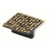 90-132 Siro Designs Mosaic - 50mm Pull in Antique French Bronze