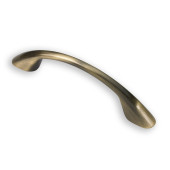 99-132 Siro Designs Pennysavers - 134mm Pull in Fine Brushed Antique Brass