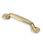 99-151 Siro Designs Pennysavers - 129mm Pull in Fine Brushed Brass