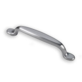 99-164 Siro Designs Pennysavers - 132mm Pull in Fine Brushed Chrome