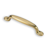99-171 Siro Designs Pennysavers - 132mm Pull in Fine Brushed Brass