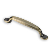 99-172 Siro Designs Pennysavers - 132mm Pull in Fine Brushed Antique Brass
