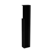 DSI-4254S300-35-BL Stainless Steel Sliding Door Handle & Pocket Edge Door Pull in Black (Slim)