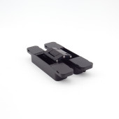 HES3D-120BL 3-Way Adjustable Concealed Door Hinge (Black)