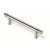 44-332 Siro Designs Stainless Steel - 132mm Bar Pull in Fine Brushed Stainless Steel
