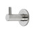 44-342P Siro Designs Stainless Steel - 42mm Decorative Hook in Polished Stainless Steel