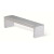 44-346 Siro Designs Stainless Steel - 202mm Pull in Fine Brushed Stainless Steel