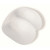 76-102 Siro Designs Body Line - 55mm Knob in White Ceramic