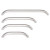 8262-S 82 Series Stainless Steel 214mm Bar Pull with 192mm Centers