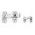 BL-100 STAINLESS STEEL BAR LATCH