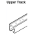 FD80-TRP1260-SL 1260mm Upper Track for FD80 Sliding Pocket Door System